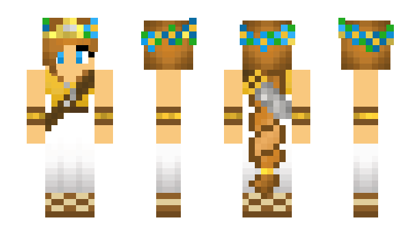 Minecraft skin sunflowergril