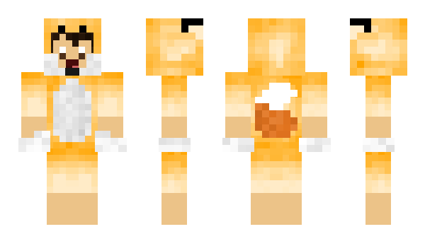 Minecraft skin Boxfox