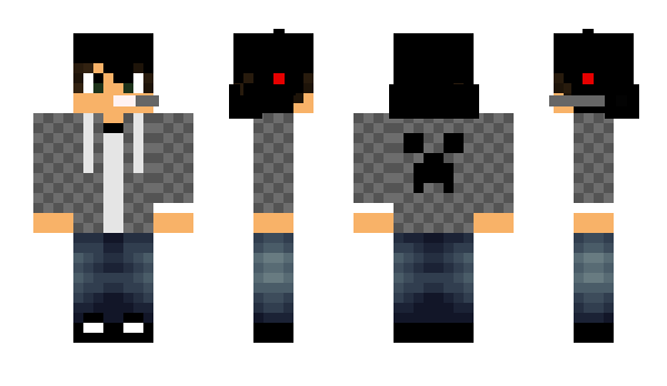 Minecraft skin Dekam