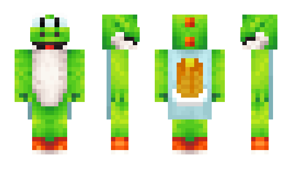 Minecraft skin Nefru