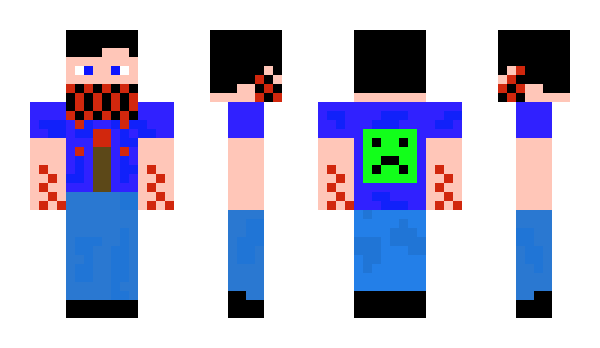 Minecraft skin BigHunter