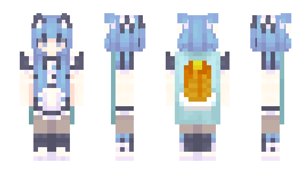 Minecraft skin AiScReam_
