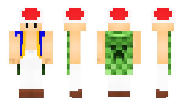 Minecraft skin unkillableTOAD