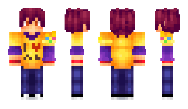 Minecraft skin RedHide