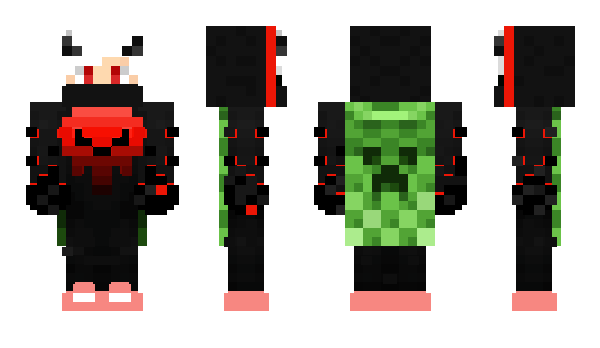 Minecraft skin DragonOzcuro