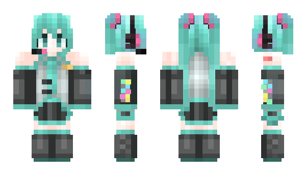 Minecraft skin _mika