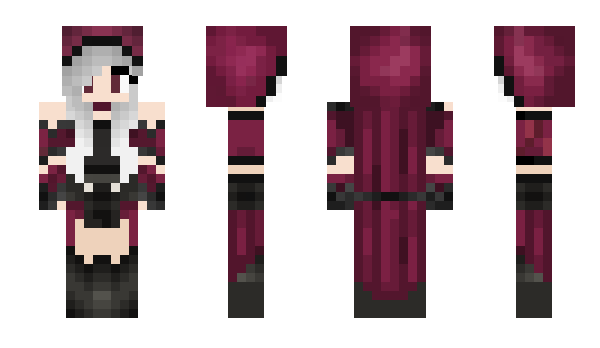 Minecraft skin WhiteQueen