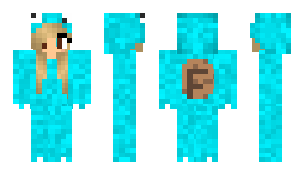 Minecraft skin foxycookie