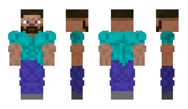 Minecraft skin Keltanokkaa