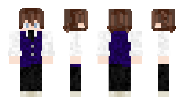 Minecraft skin Mikija