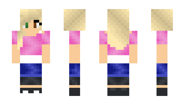 Minecraft skin GamerKiri