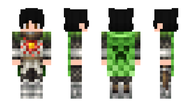 Minecraft skin Isaaquee