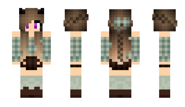 Minecraft skin Dariiia