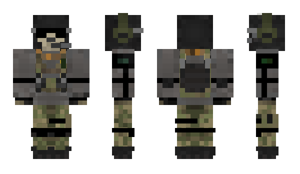 Minecraft скін по ніку ghostek44