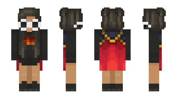 Minecraft skin WhiteEgirl