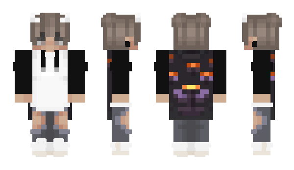 Minecraft skin Zouzou_gamer