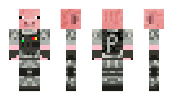 Minecraft skin MrPigMC