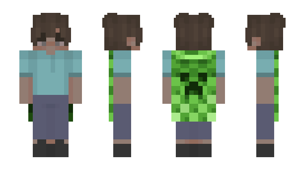 Minecraft skin hiung