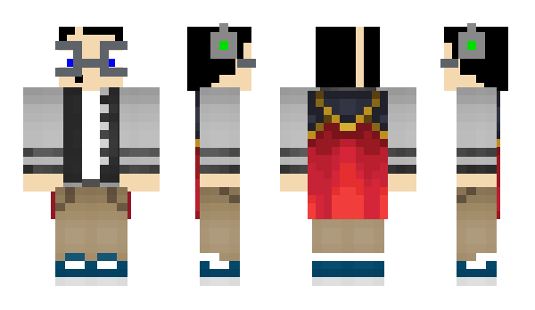 Minecraft skin TwoTracks