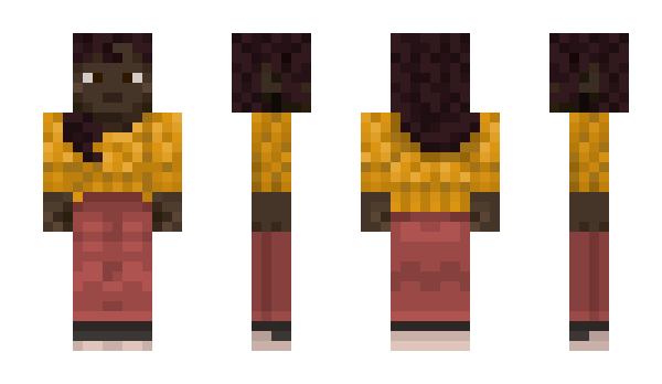 Minecraft skin Biwi