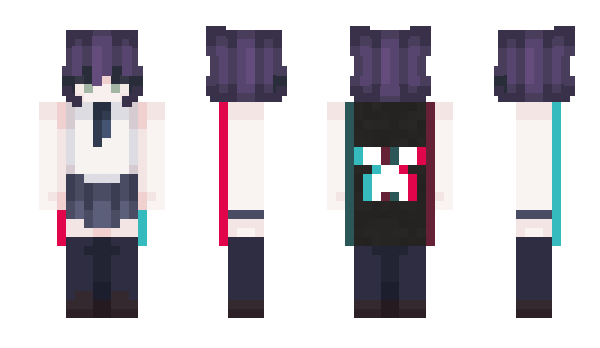 Minecraft skin RubyPickaxe