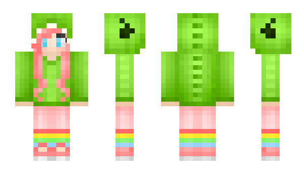 Minecraft skin Rainbow_Llama