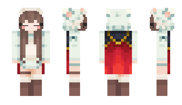 Minecraft skin CloudCami