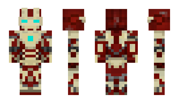Minecraft skin Ironman008