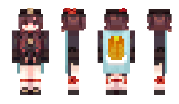 Minecraft скін по ніку HeRTobrInE