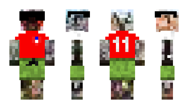 Minecraft skin Kirkebyen