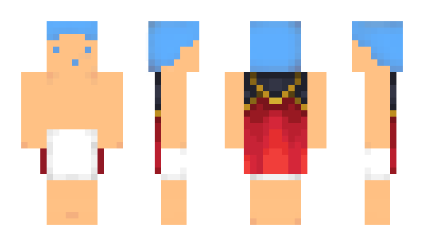 Minecraft skin Hotsprings