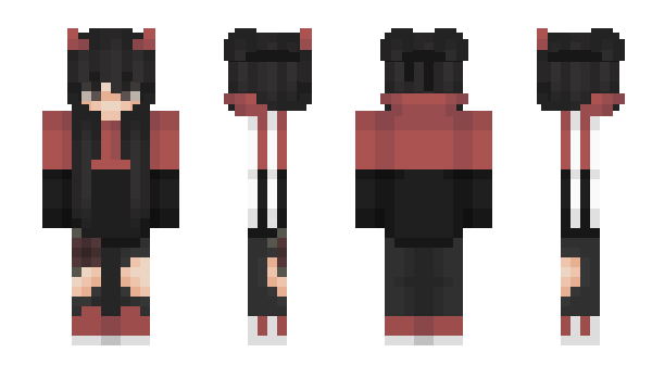 Minecraft skin moonaloonie