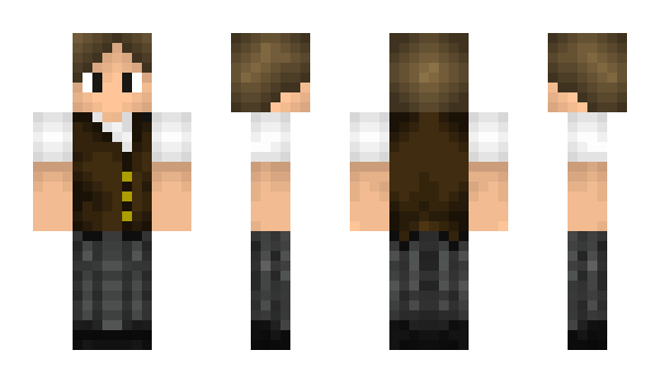 Minecraft skin YoungManLou
