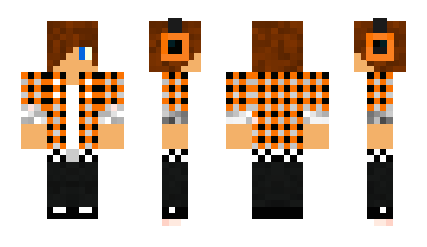 Minecraft skin black7398