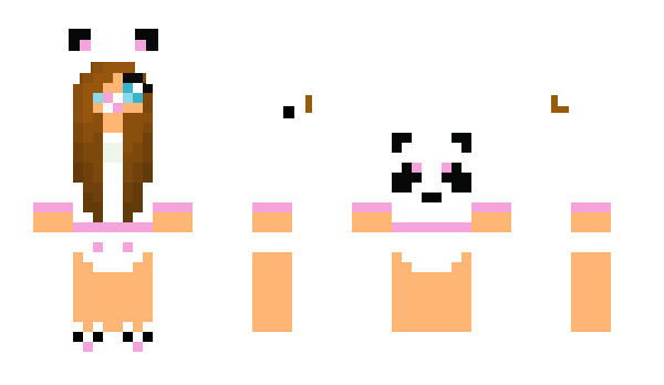 Minecraft skin Pandas