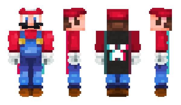 Minecraft скин по нику MARIO33eo