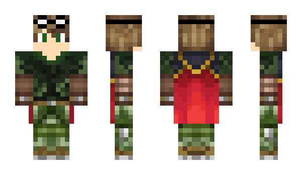 Minecraft skin Abefisker