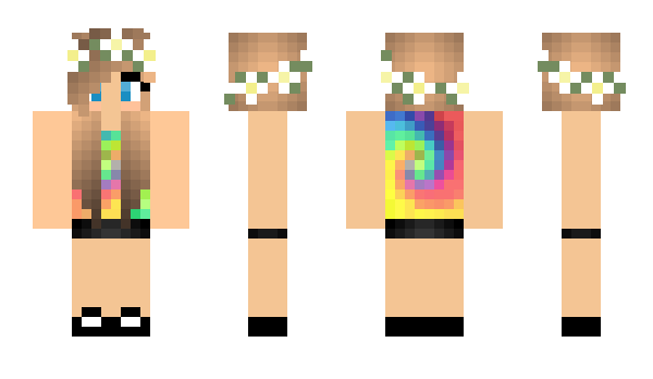 Minecraft skin XrachelplayzmcX