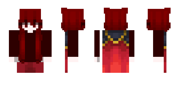 Minecraft skin Majoranora