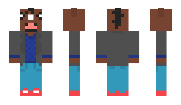 Minecraft skin BoJack_Horseman