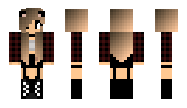 Minecraft skin DarkFD