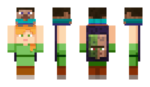 Minecraft skin KafaKafaya