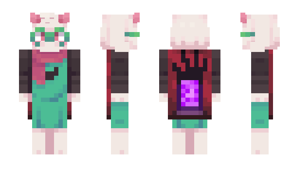 Minecraft skin SillyPyromaniac