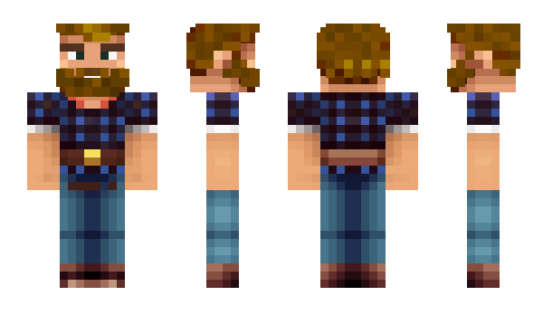 Minecraft skin KHORNAR