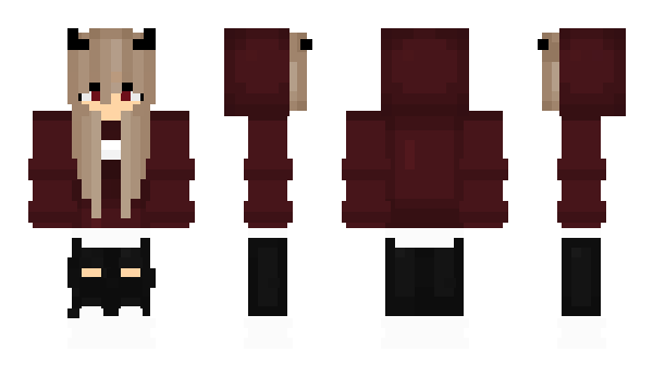 Minecraft скін по ніку QueenPanic