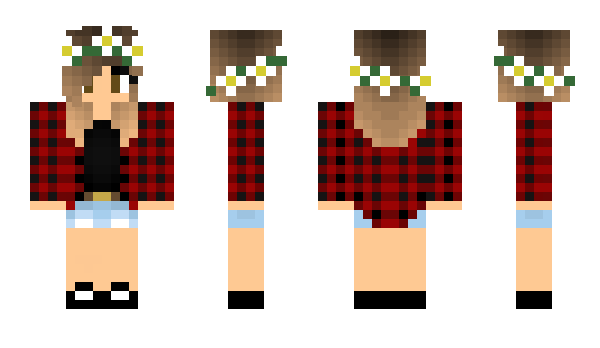 Minecraft skin _Minttea_