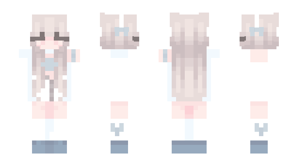 Minecraft skin skycuddlebunss