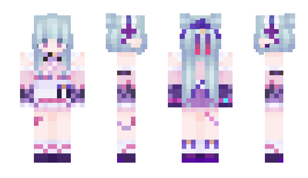 Minecraft скин по нику yumemizuki