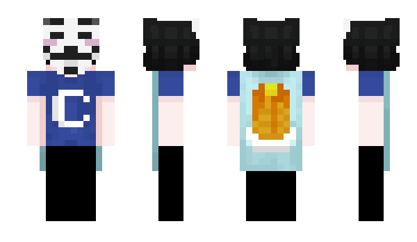 Minecraft skin FrexlyScamGod