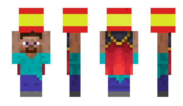 Minecraft скин по нику CamCubixito